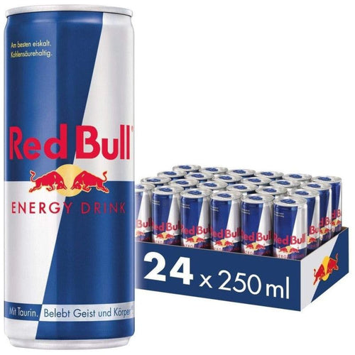 Red Bull 0,25L 24er Pack Softdrink Kohlensäurehaltiges Erfrischungsgetränk - RYO Shop