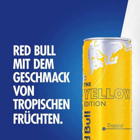 Red Bull Energy Yellow Edition Tropical 0,25L 24er Pack - RYO Shop